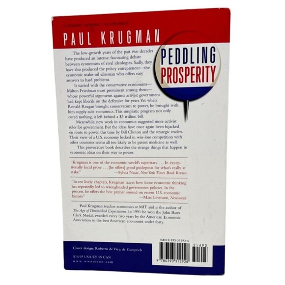Peddling Prosperity By Paul Krugman - Picture 2 of 4